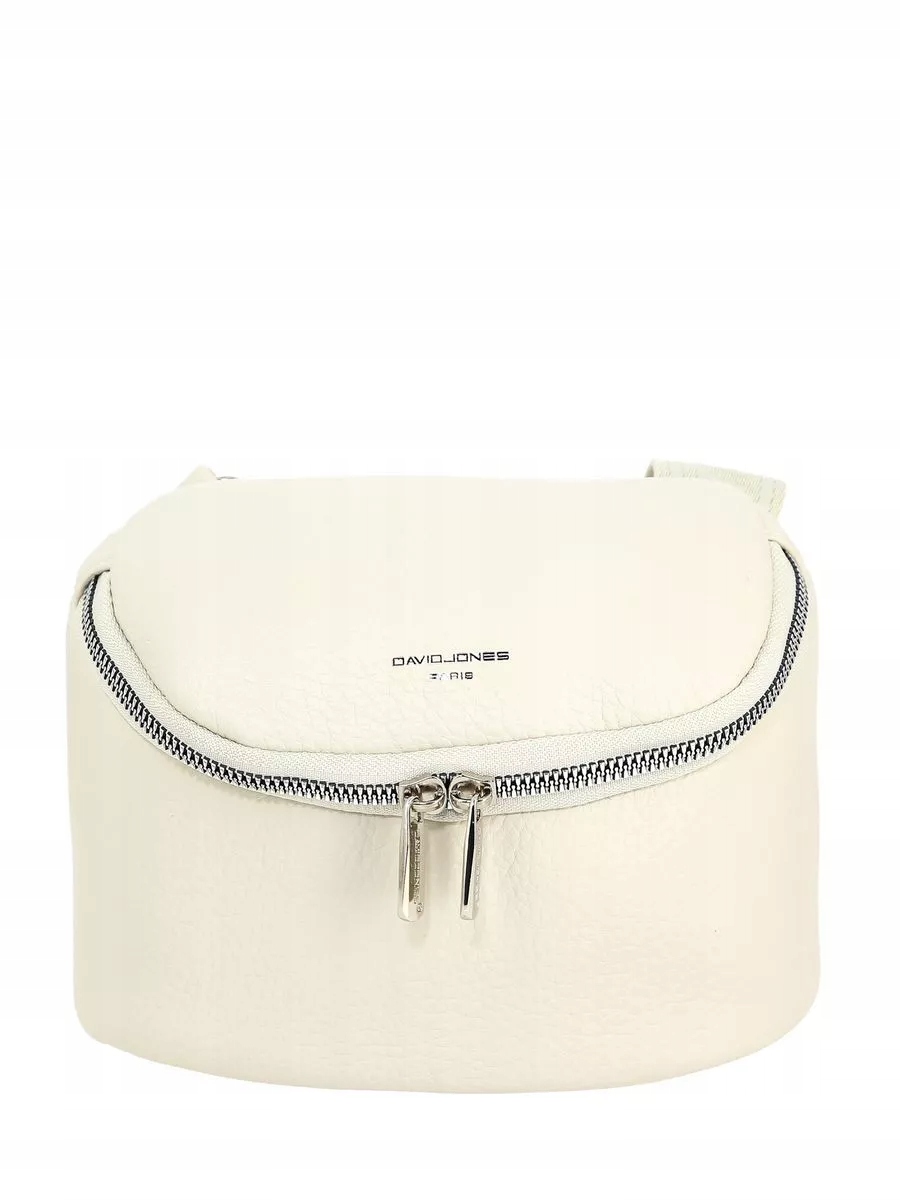 David Jones listonoszka damska skóra ekologiczna crossbody kość słoniowa Model CM6924