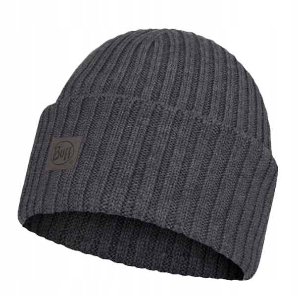 Buff czapka ciepła wełna merino fisherman Ervin grey szara