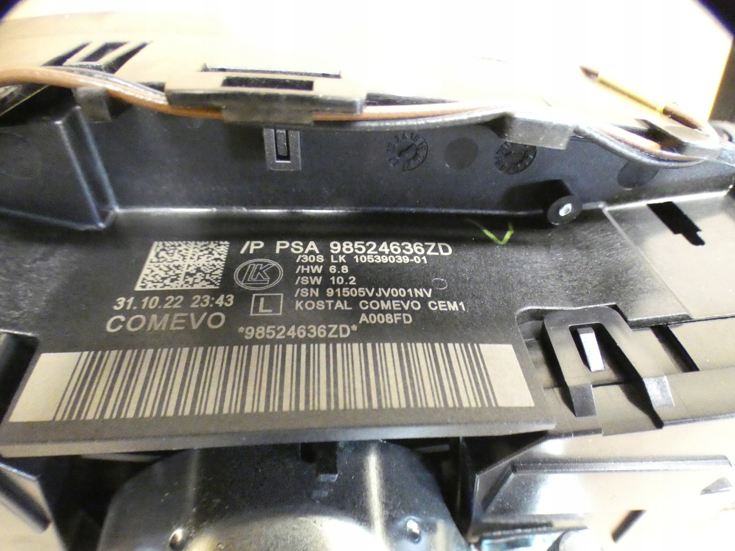 devio luci devio devio luci tergicristallo tergi PEUGEOT DS7 96756731ZD