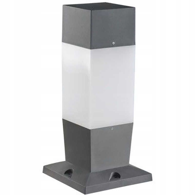 Led lampa Záhradné svietidlo Stojací stĺpik Štvorcový GU10 47 cm IP54 Invo