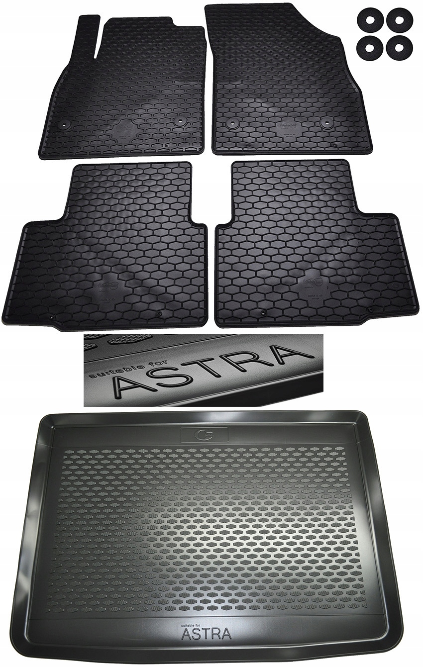 

Opel Astra 5 K V dywaniki mata bagażnika Hb