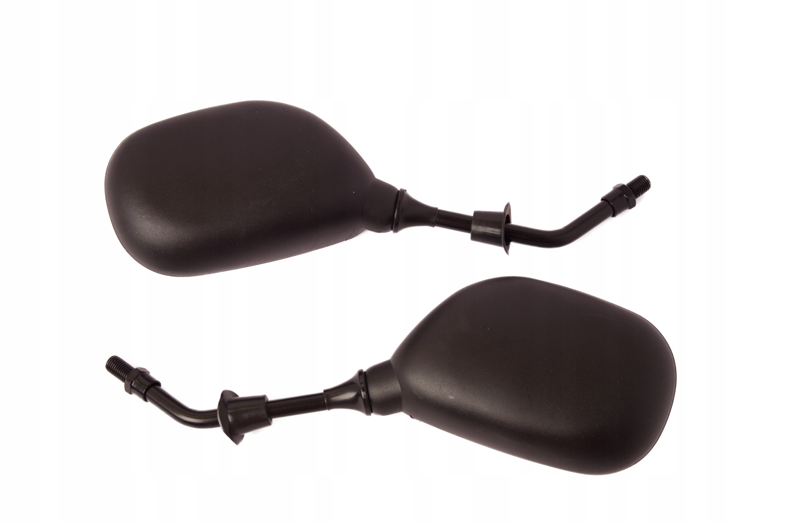 Lusterka . M10 Prawe Gwinty Małe Czarne MotoGeneric Stan opakowania oryginalne