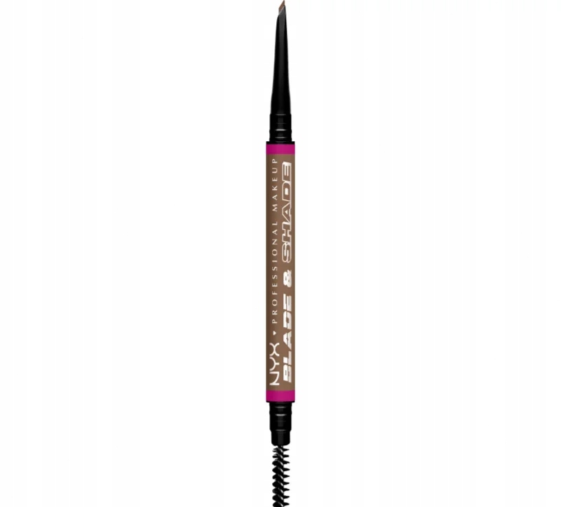 Nyx Professional Makeup Blade & Shade tužka na obočí s kartáčkem, odstín