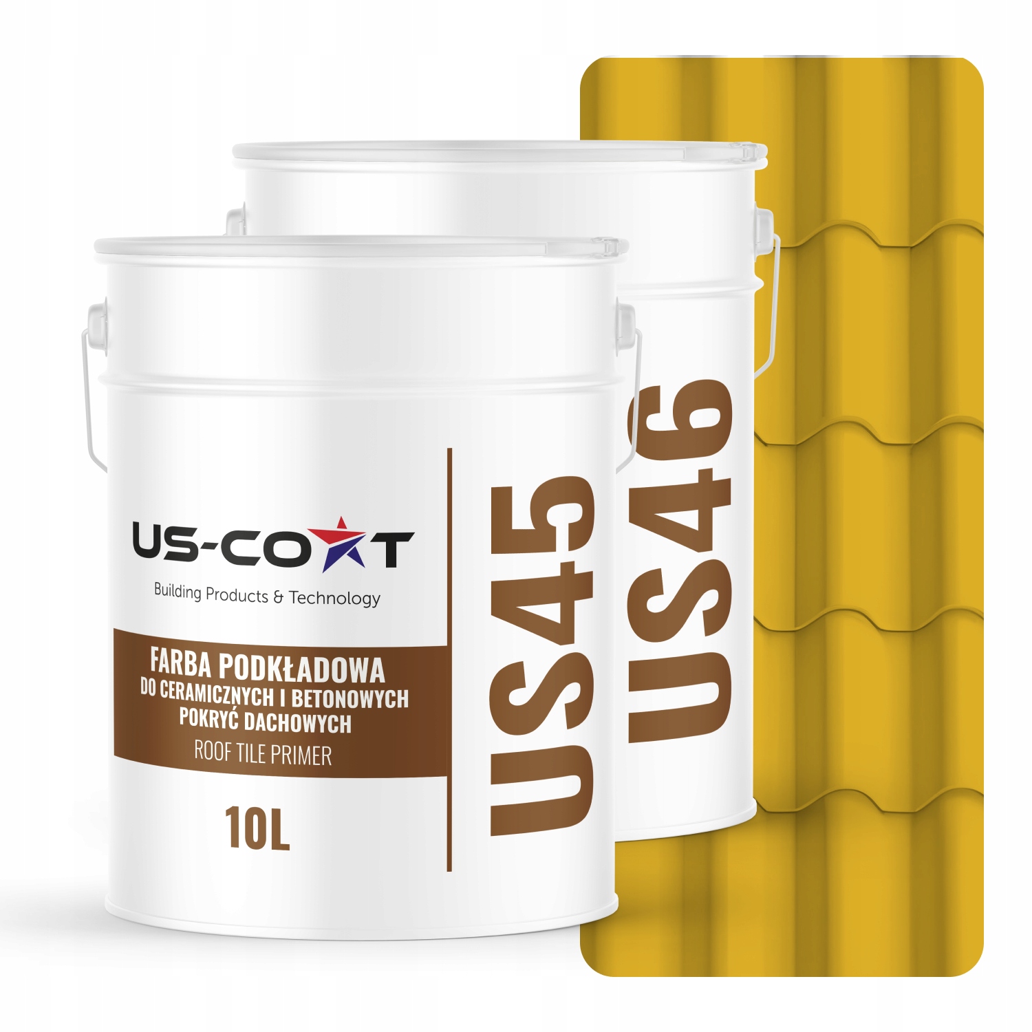 Farba Na Keramické Strechy Žltá Citrónová Podložka Ral 1012 74 m2 Lesk