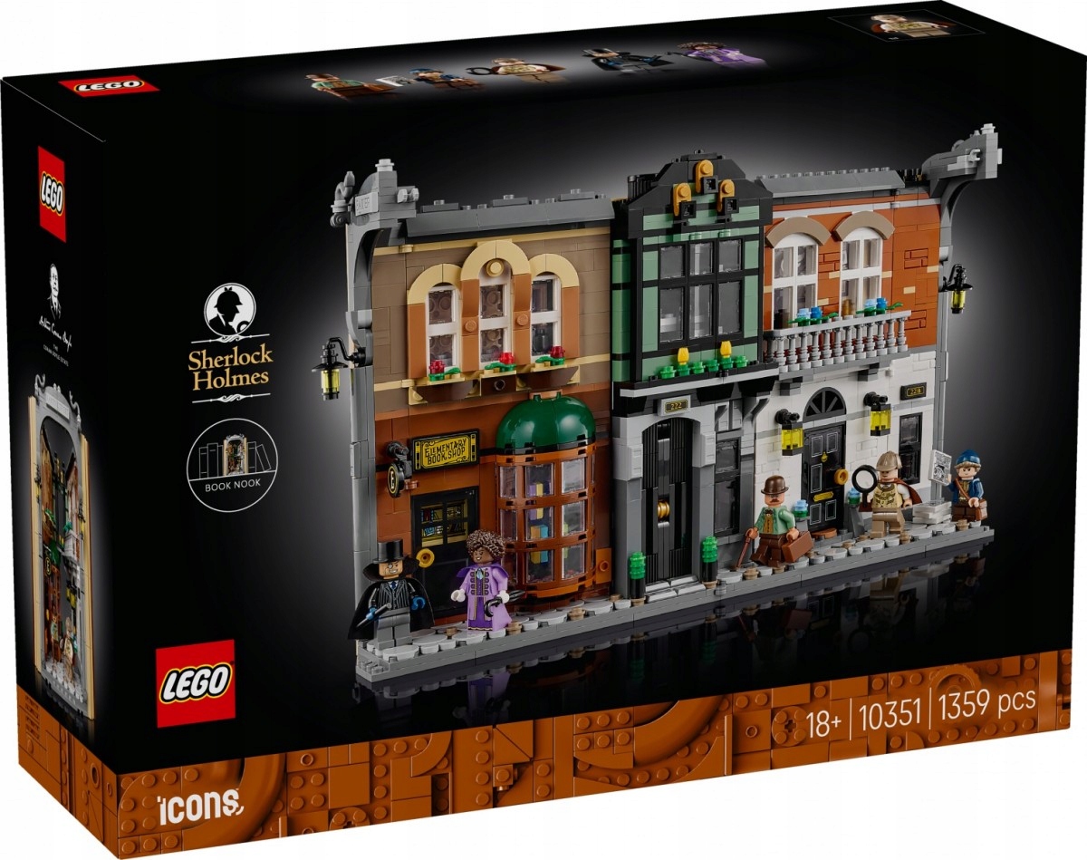 Lego Stavebnice Icons 10351 Doyleův dům Sherlocka Holmese
