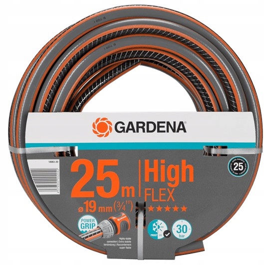 

Wąż ogrodowy HighFlex 3/4" 25 m Gardena 19mm