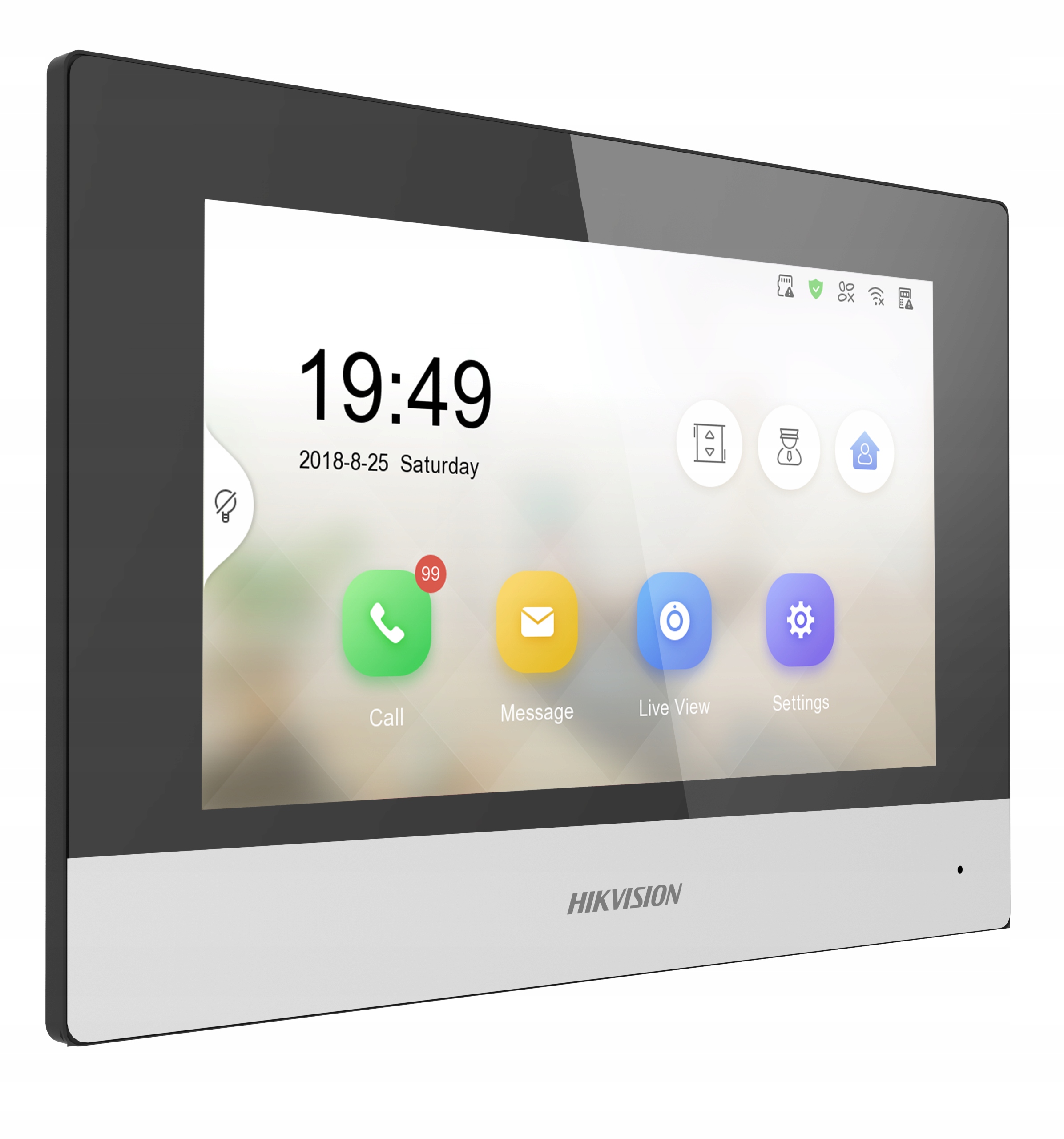 ZESTAW WIDEODOMOFONOWY IP 7'' HIKVISION DS-KIS604P Marka HiKVision