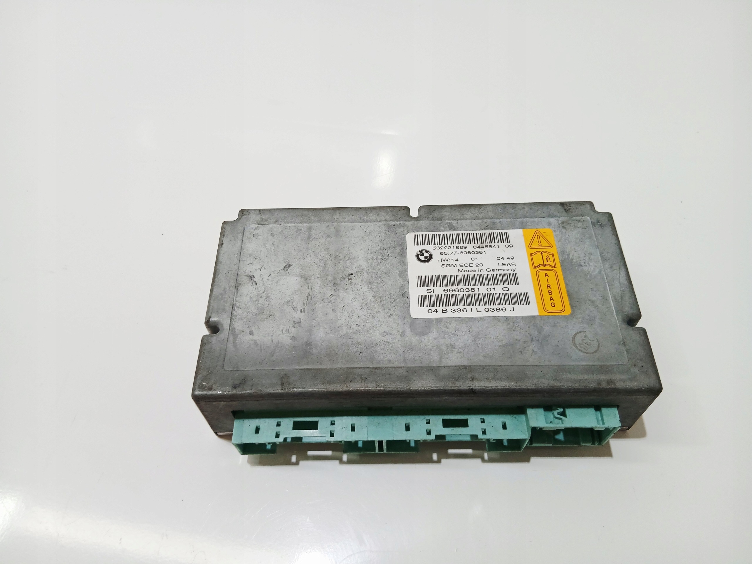 modulo airbag POWIETRZNYCH BMW E60 E61 6960381