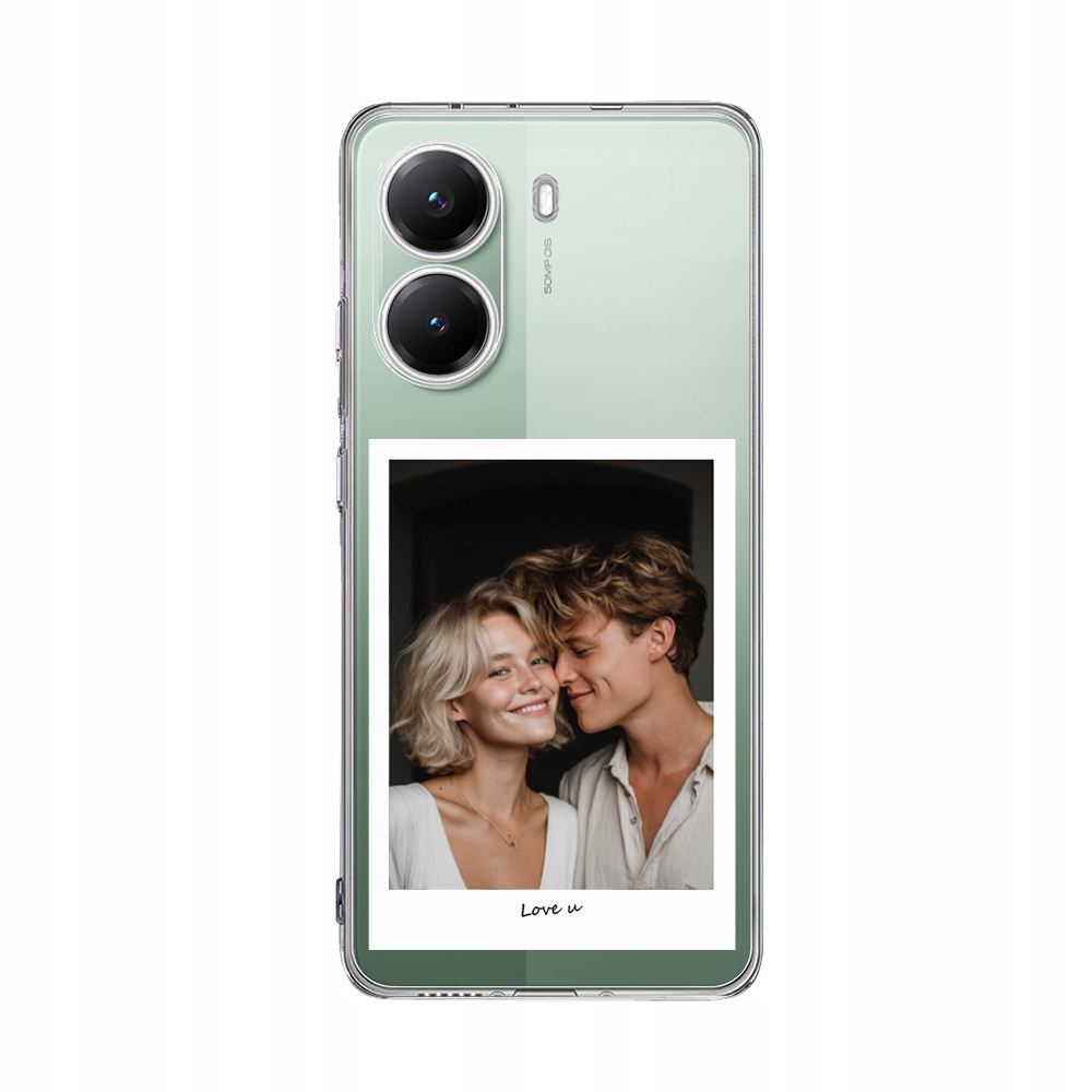 Etui do Xiaomi Poco X7 Pro, Polaroid z własnym zdjęciem