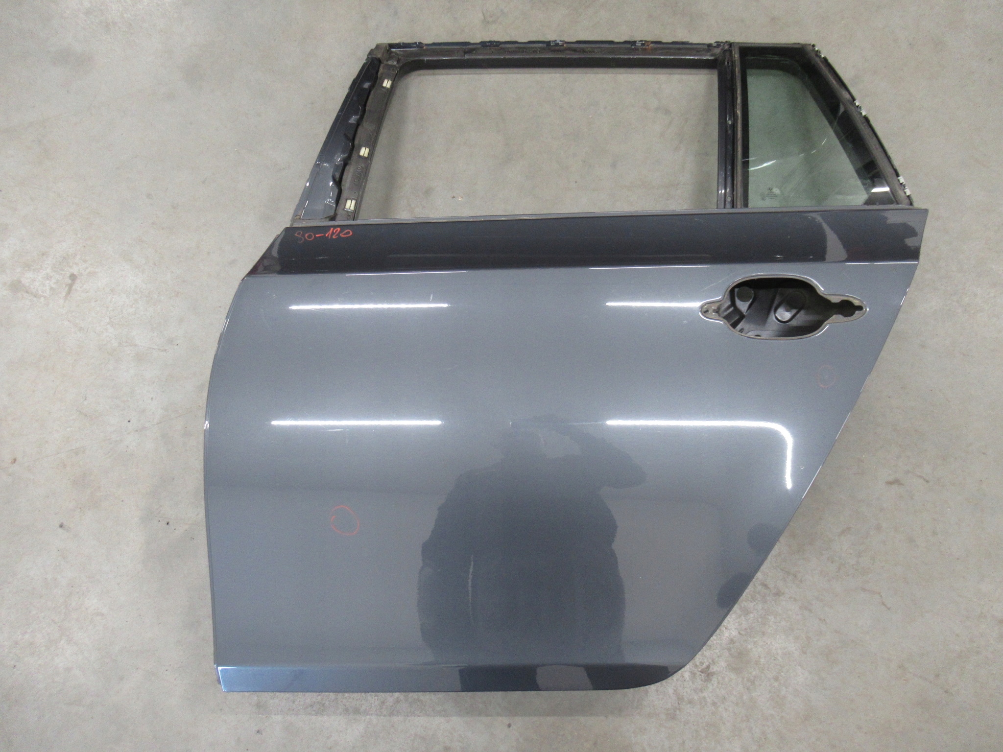 Tür hinten links links heck BMW e61 KOMBI Platin Grau A68