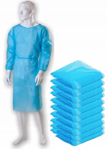 

Jednorazowe Fartuchy Z Mankietami 10SZT R. XL
