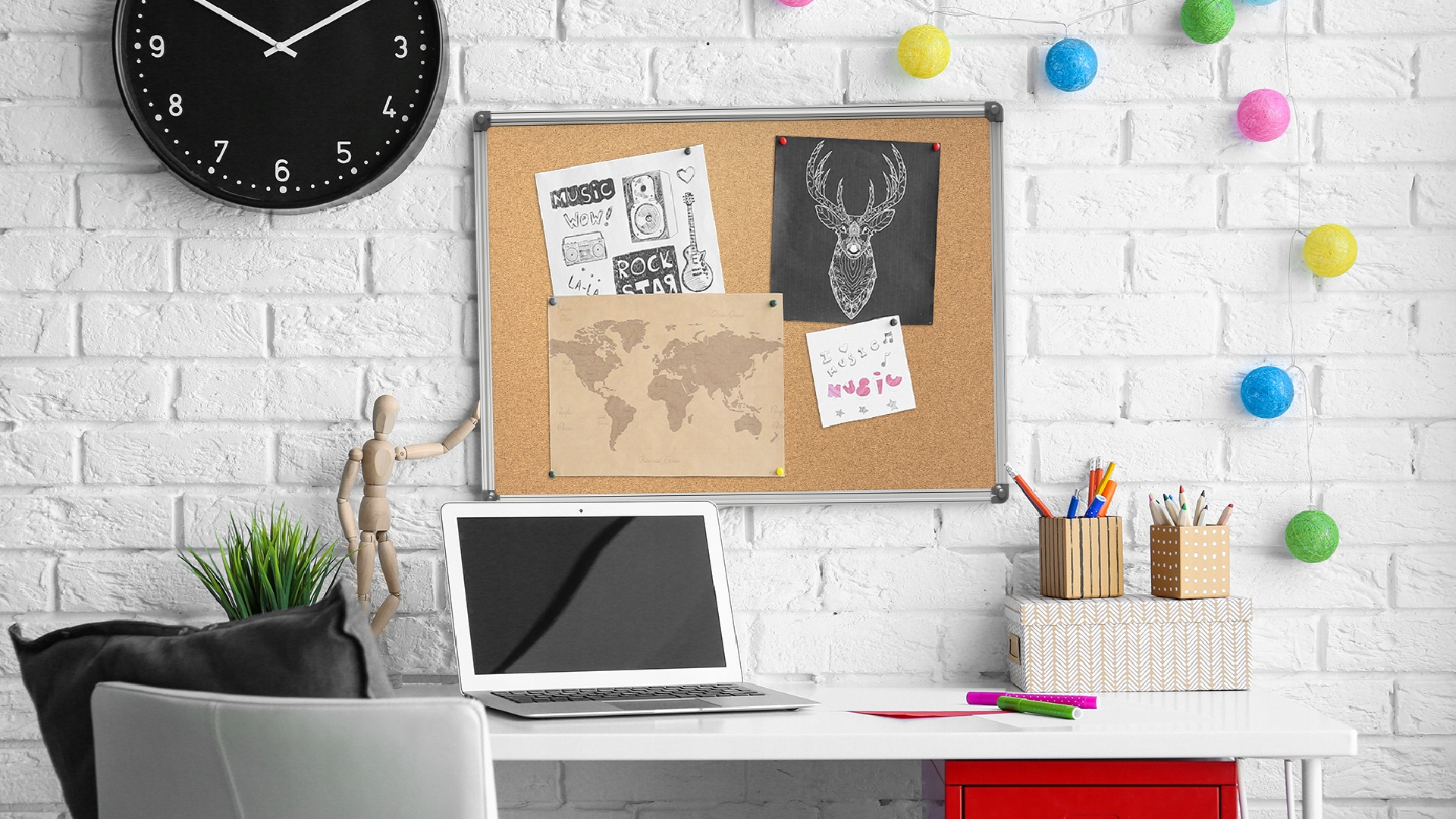 Tablica korkowa rama aluminiowa 240x100cm + gratis Kod producenta CB2410