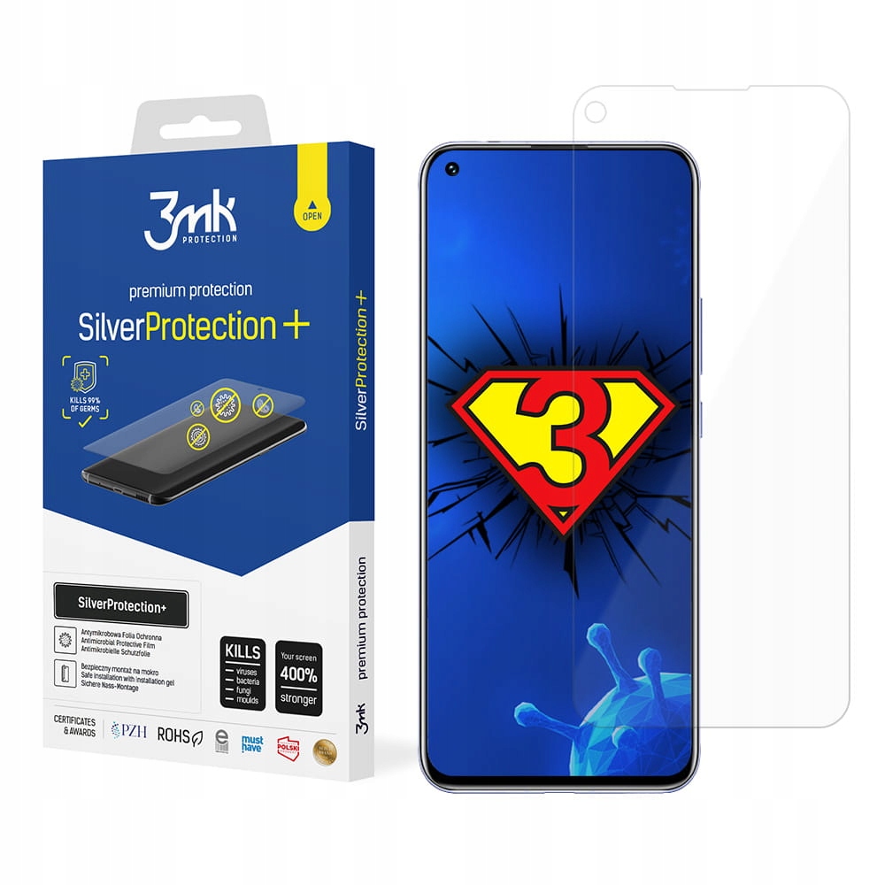 

Folia ochronna do Huawei Nova 7 5G 3mk Silver+