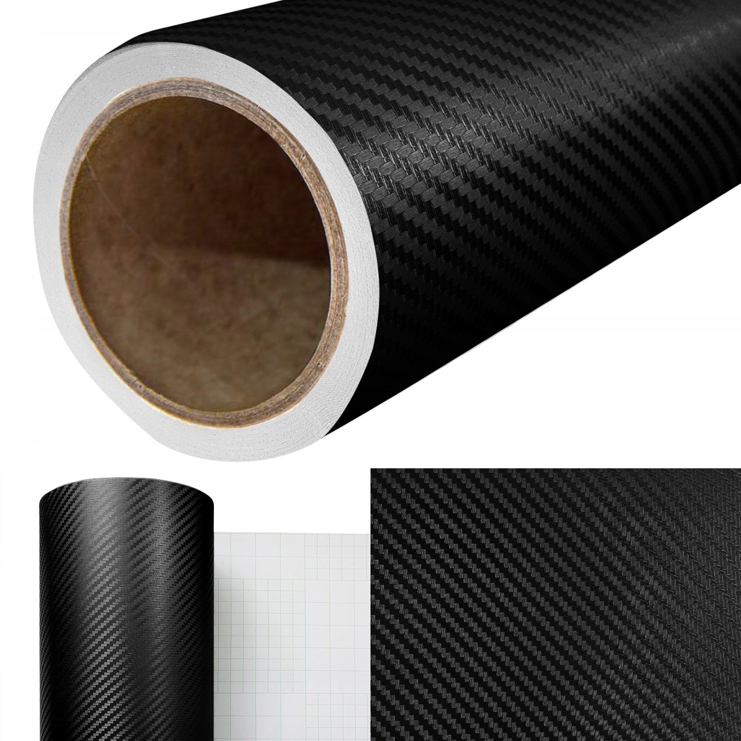 

Folia Okleina Carbon Termoplastyczny 151x50 Czarny