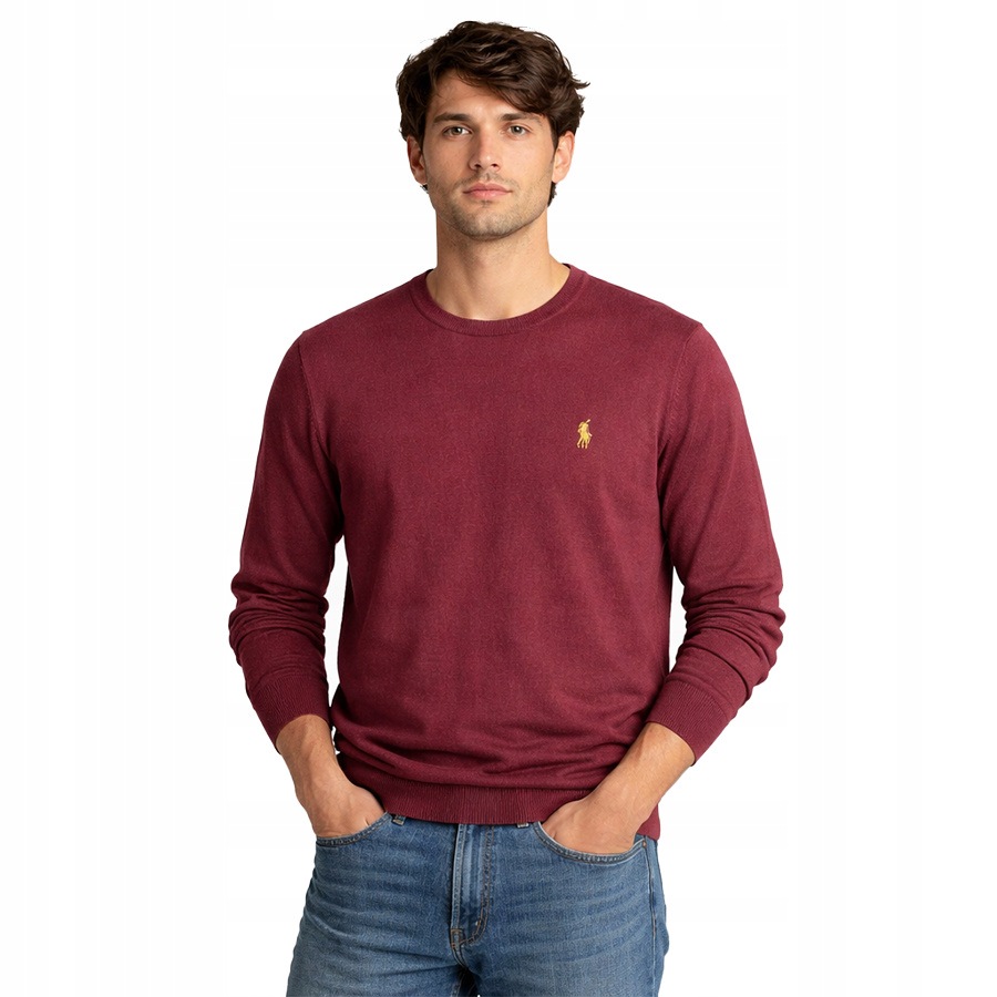 Pánský svetr U.s. Polo Assn. Leon US42 173 001-1 000062 Bordový XL