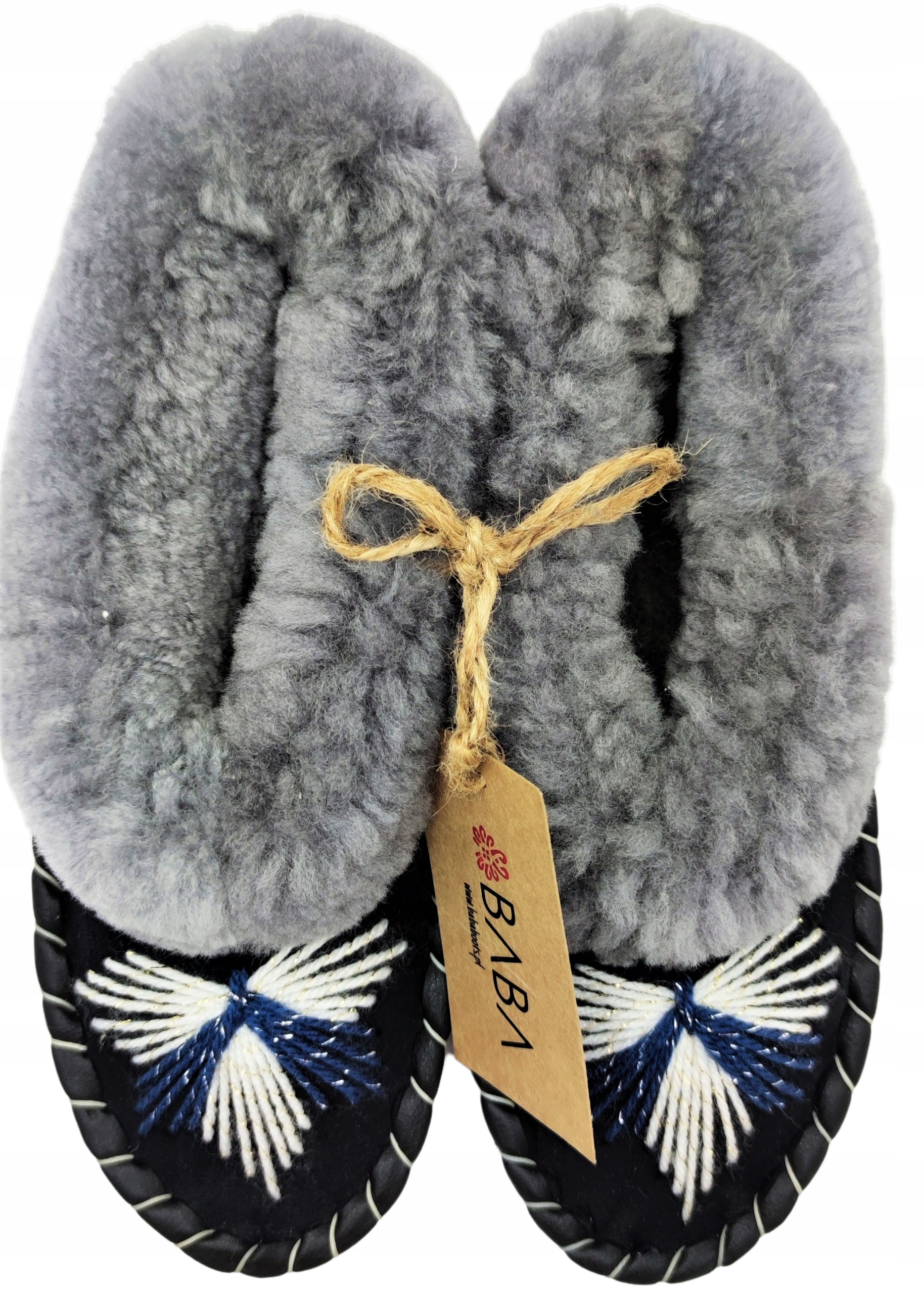 BAMBOSZE BABA kapcie JAKOŚĆ PREMIUM prezent 38 Marka BABA