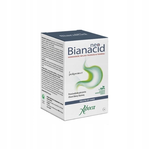 Neo Bianacid 45 tabletek, Aboca