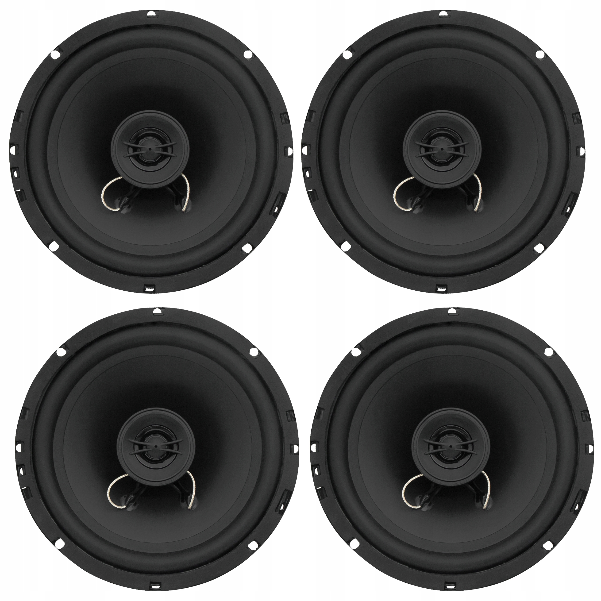 4x Výkonný Dvoupásmový Automobilový Reproduktor Blow S-165 150W 165MM 16,5cm 6,5"