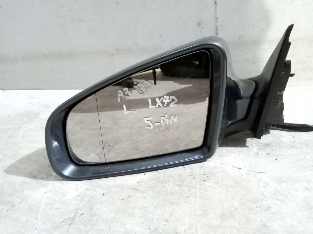 Audi A3 8P mirror left electrics LX7Z 5PIN