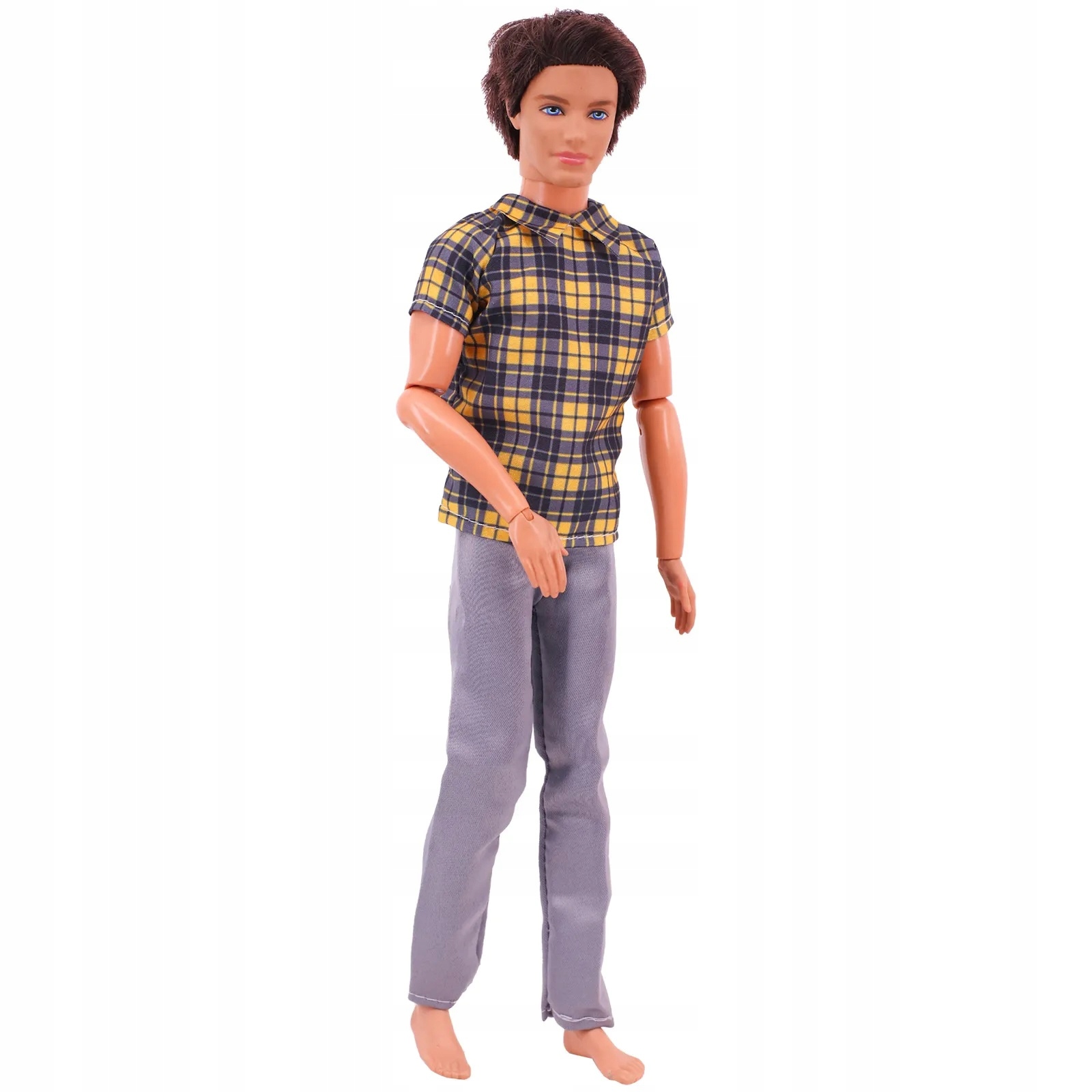 MĘSKIE UBRANIE ZESTAW SPODNIE KOSZULKA KOSZULA DLA LALKI CHŁOPAKA EAN (GTIN) 0711583580963
