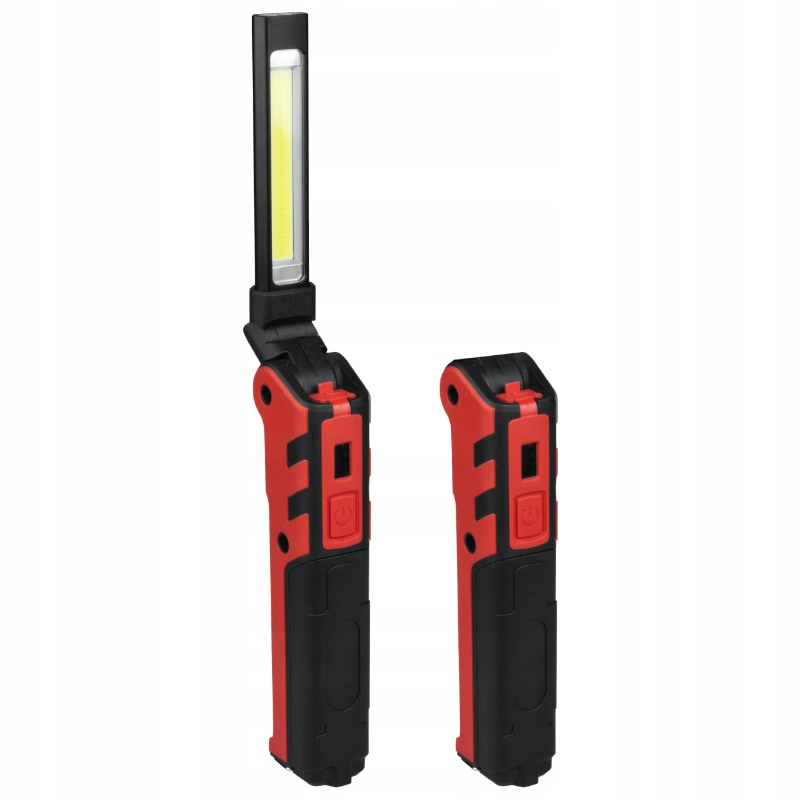 Latarka Led warsztatowa 360lm Accu powerbank+haczyk,magnes Red IP44 Germina