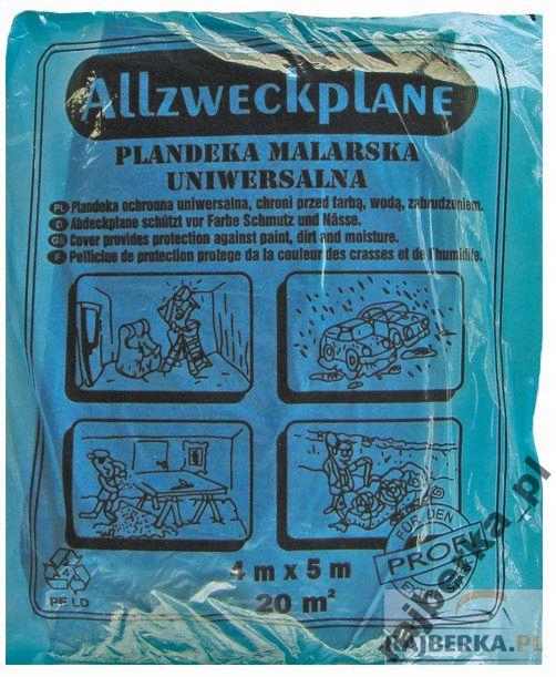 

Folia Malarska Plandeka 4x5 m Gruba