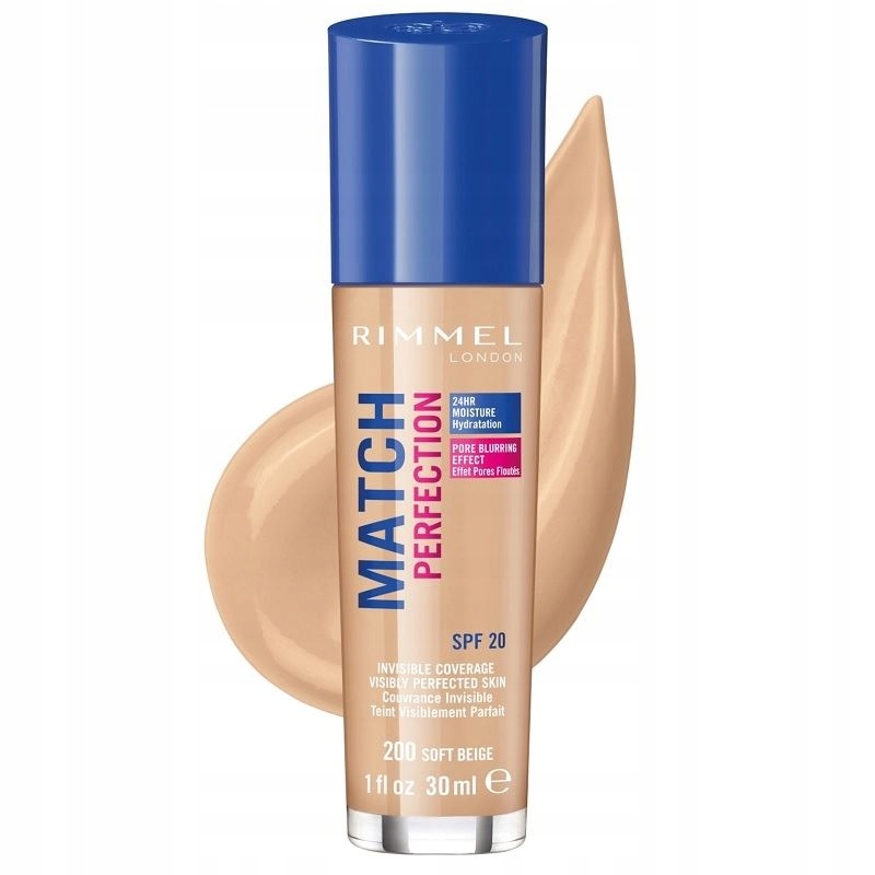 

Rimmel Podkład Match Perfection 200 Soft Beige