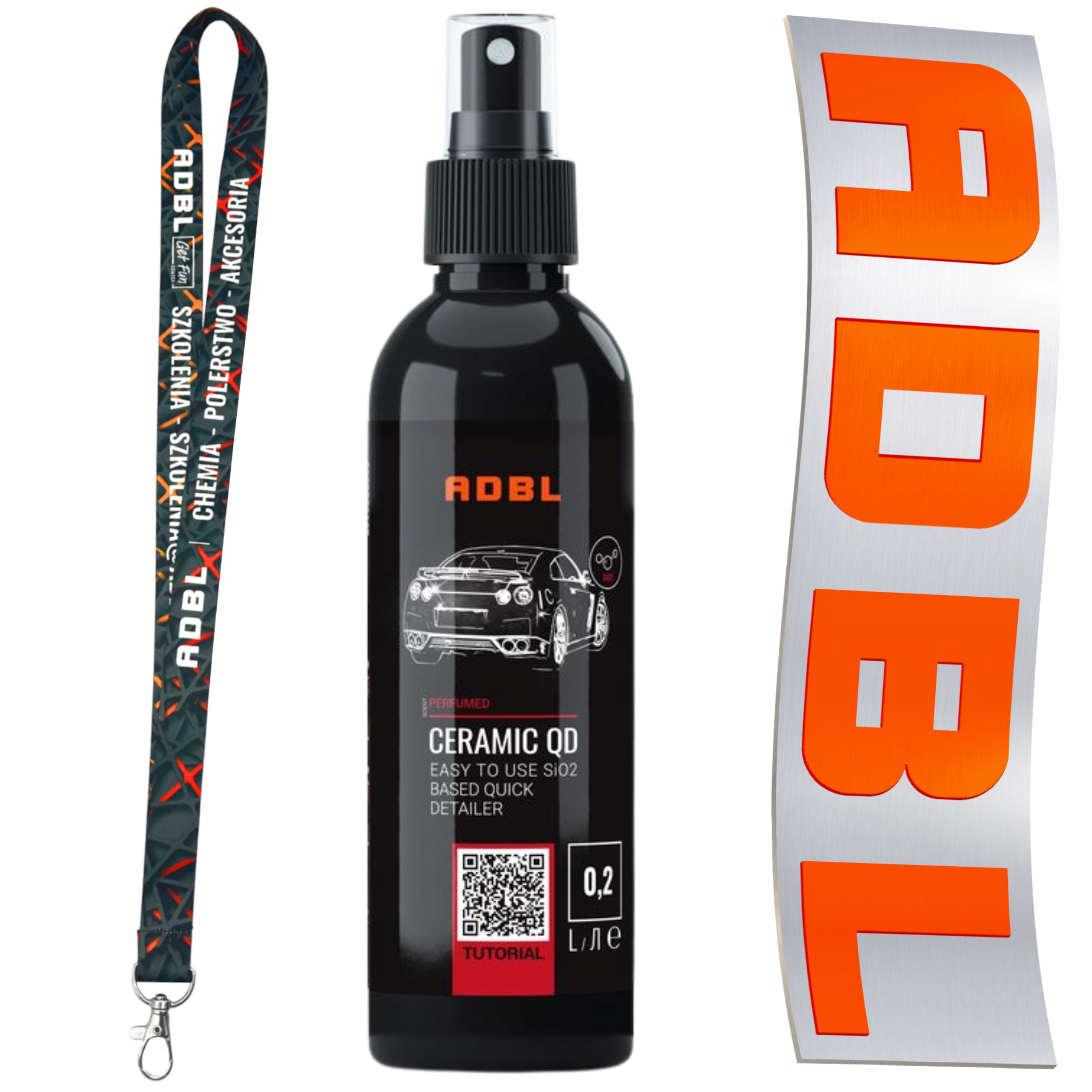 Adbl Ceramic Qd Quick Detailer Do Lakieru Samochodu Powłoka Auta 200 ml