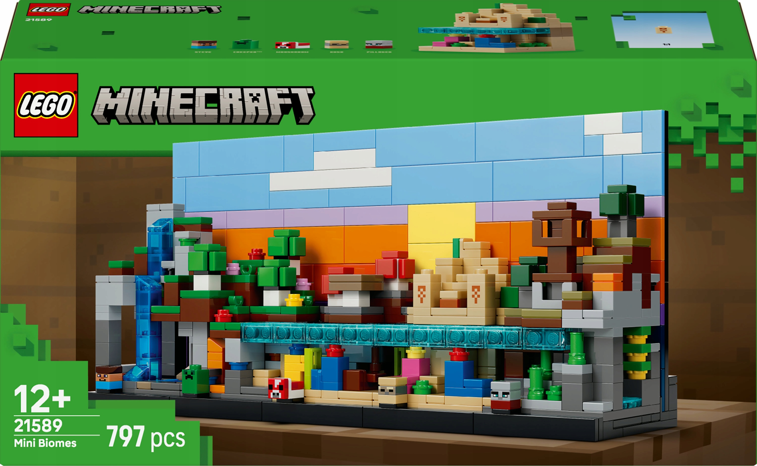 Lego Minecraft Minibiomy 21589