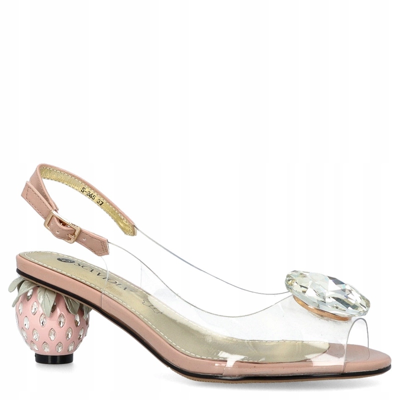 Silikonové sandály Scaviola S-365 Růžové 39