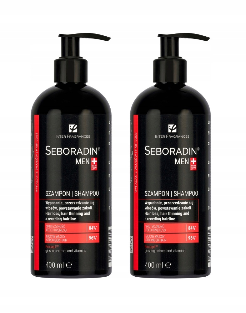 Šampon proti plešatosti pro muže Seboradin Men 400 ml