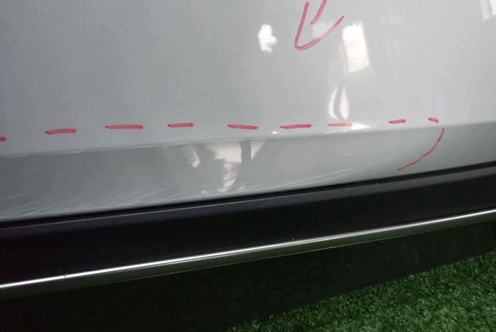 SMART EV 453 W453 23- tür rechts hinten heck