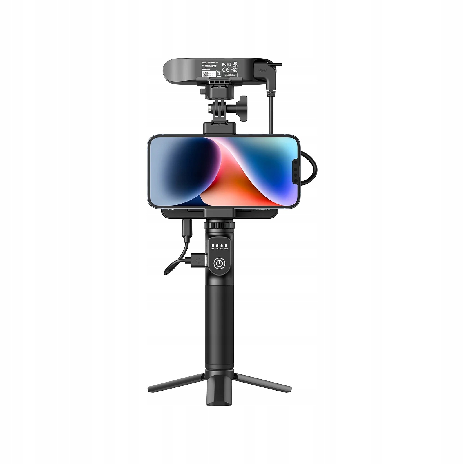 3D skener Creality CR-Scan Ferret Pro (nir, Wi-fi 6, Ultraľahký, Mobilný)