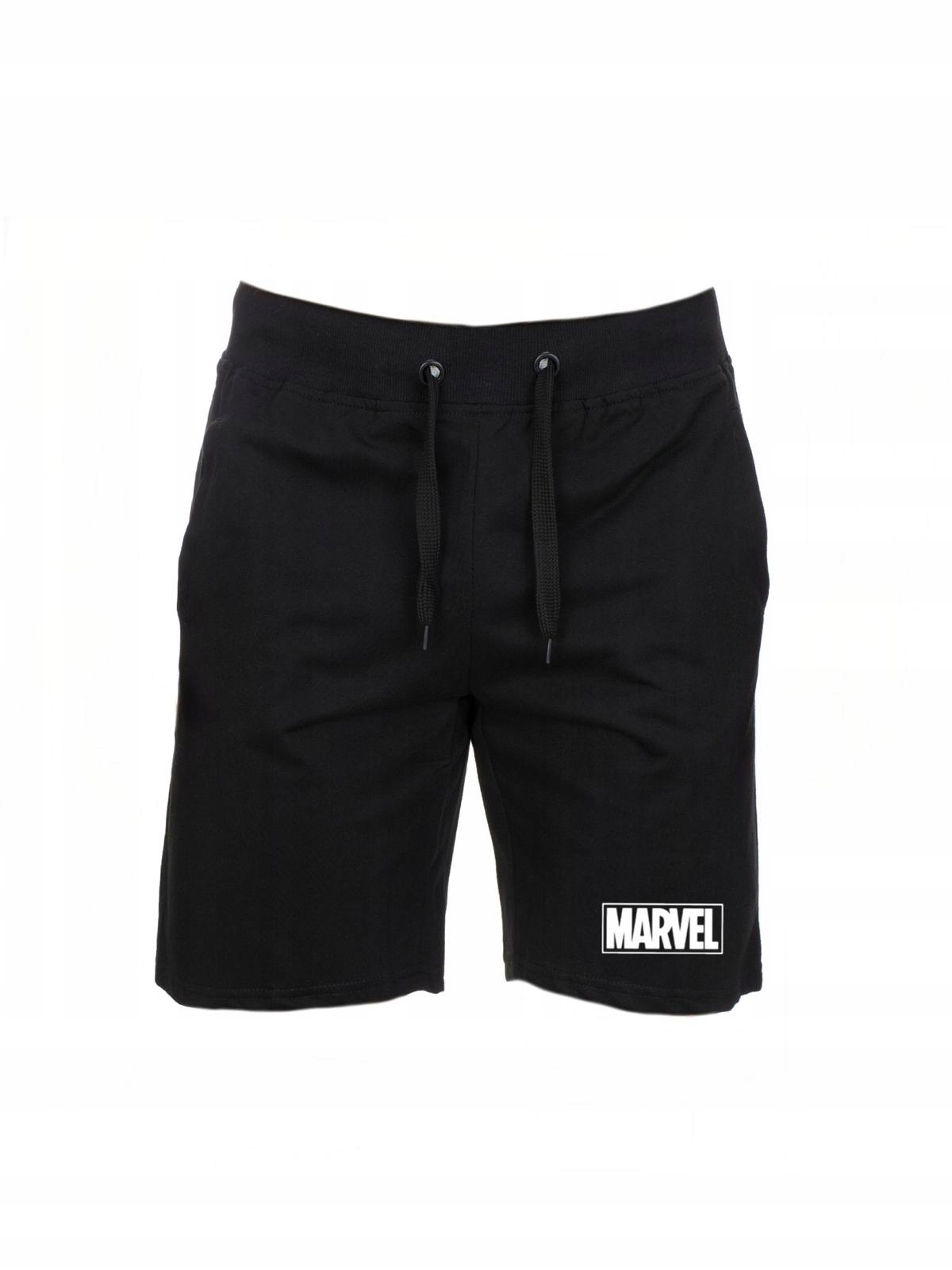 

Krótkie Spodenki Marvel Męskie Czarne L