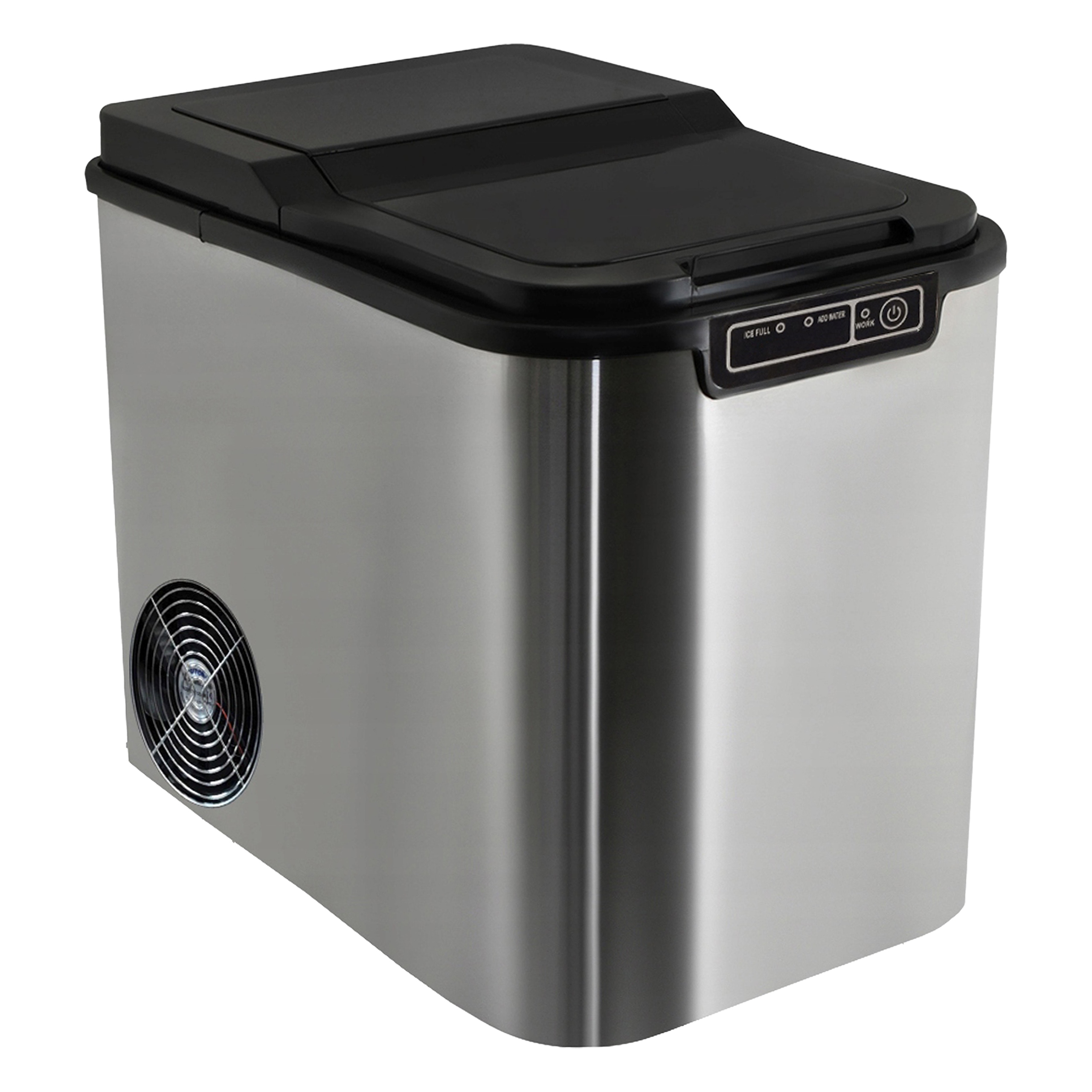 Kostkovačka Domácí Stroj Na Výrobu Ledových Kostek Inox Rychlá 12 kg denně