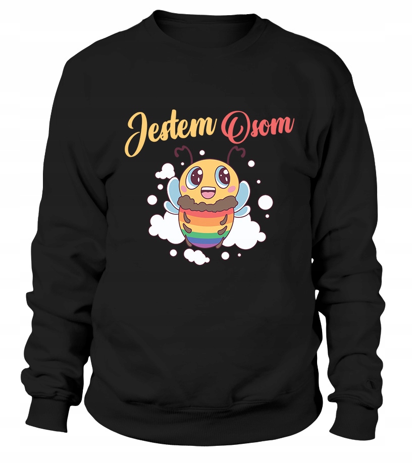 Dámská Mikina I'm Osom 2XL černá, Dárek pro dívku