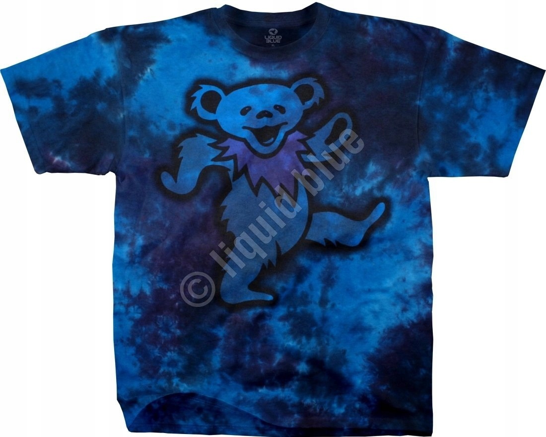 Gratefull Dead Big Bear Liquid Blue M