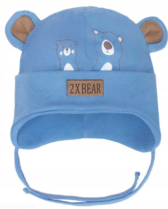 

Czapka Wiosenna Chłopięca Wiązana r.48-50 1-2 L