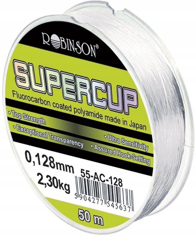 Żyłka Robinson Supercup 50m 0,115mm Przyponowa