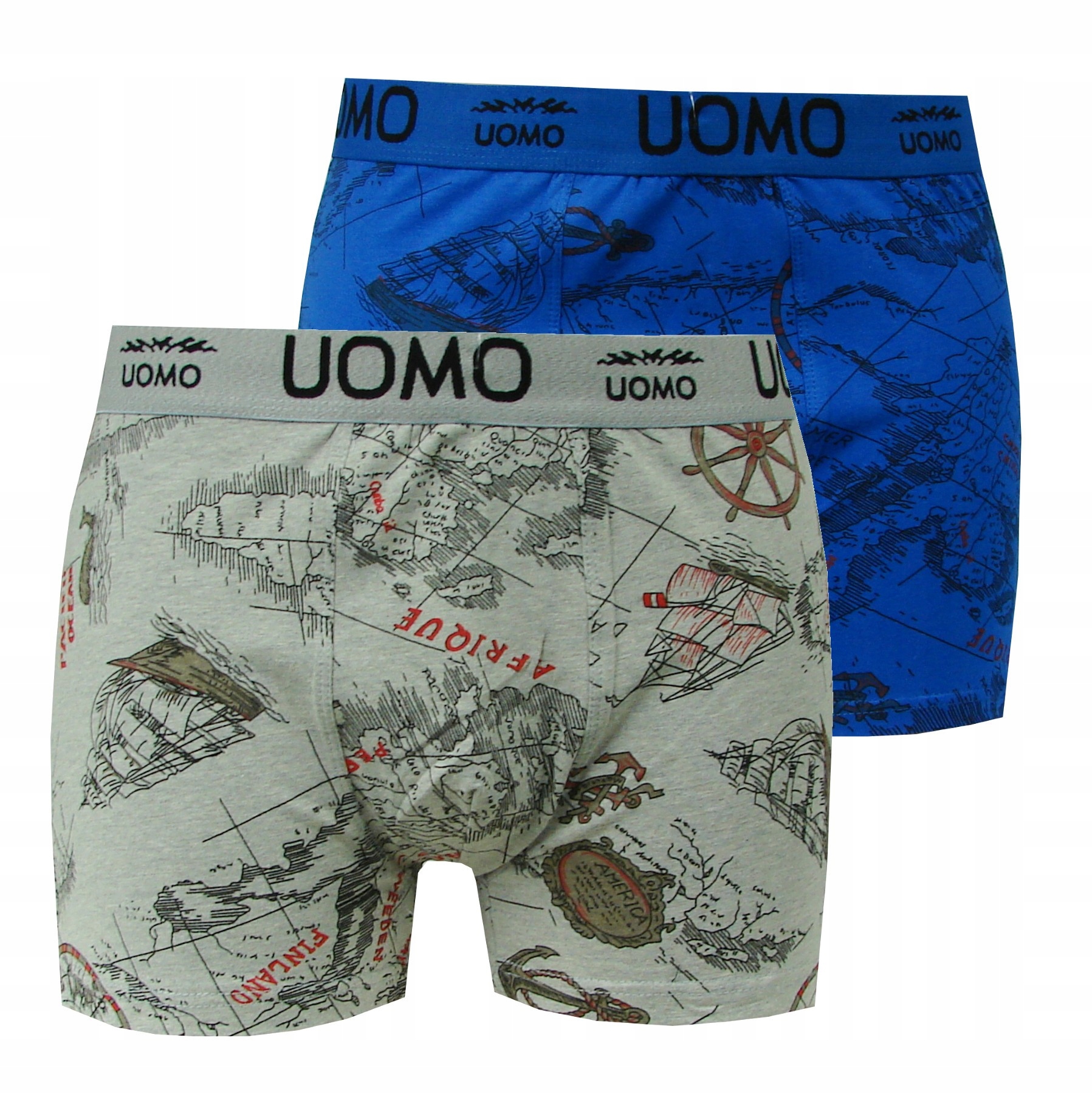 

Bokserki Męskie Bawełniane 2PAK. L B85527-1