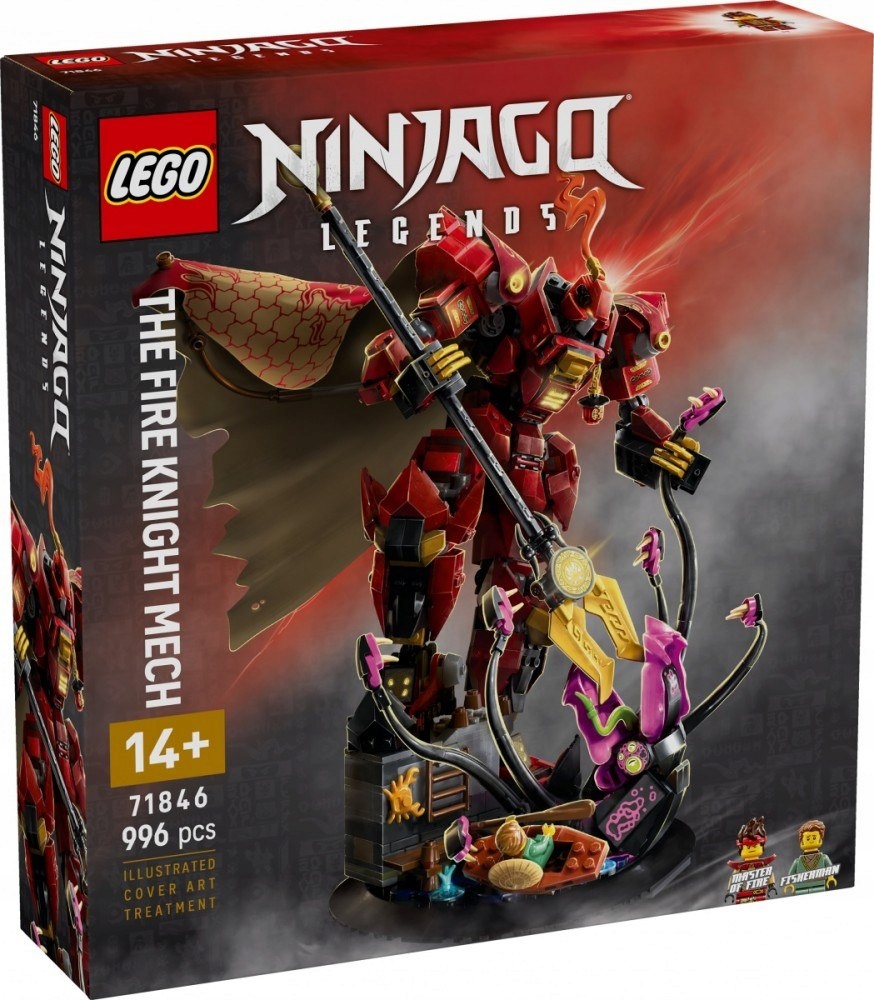Stavebnice Ninjago 71846 Mech ohnivého rytíře