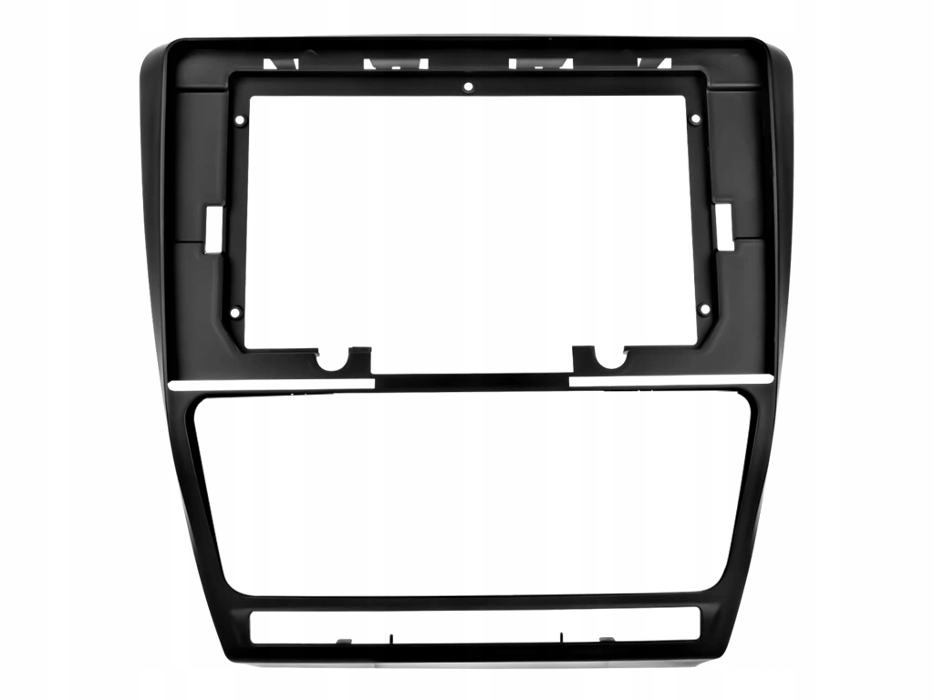 Rámeček pro Škoda Octavia II s kabeláží a Canbus Černý