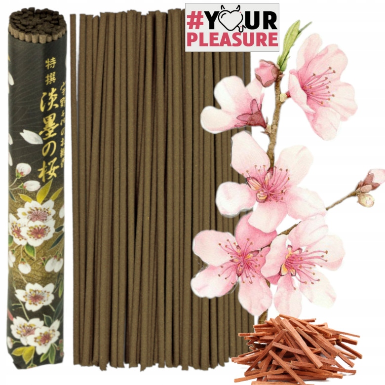 

Kadzidła Japońskie Sandałowiec i kwitnąca wiśnia