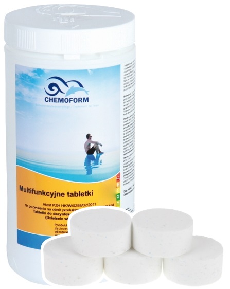 

Tabletki Multifunkcyjne Chemia Basenowa 5szt 100g