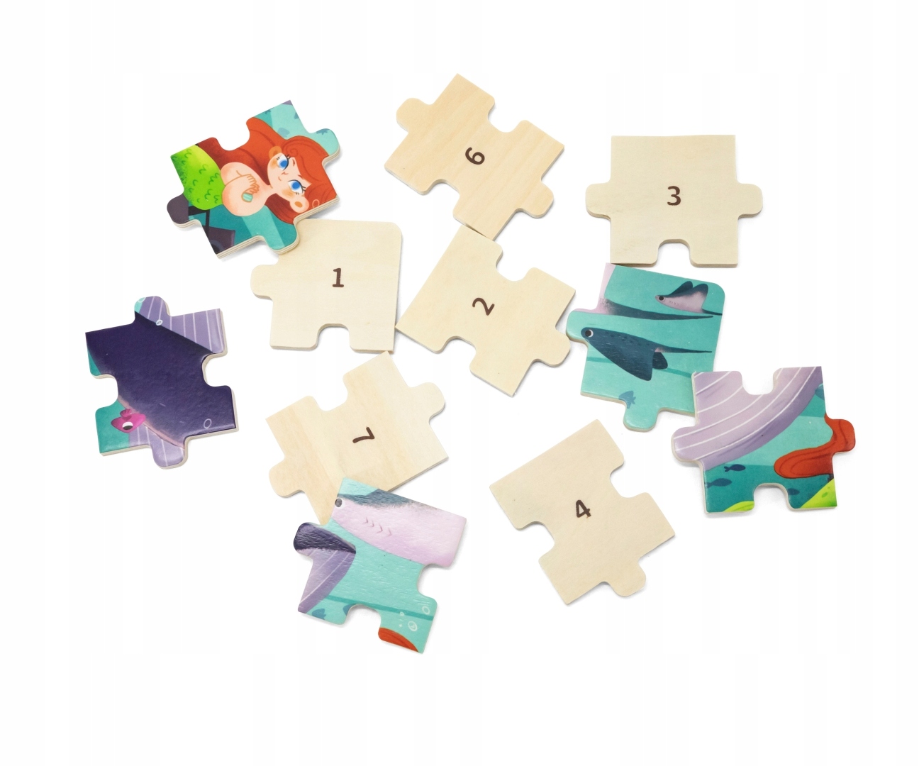 Drewniane Puzzle układanka - morze Viga 44645 Marka Viga