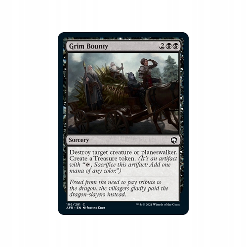 Mtg 4x Grim Bounty