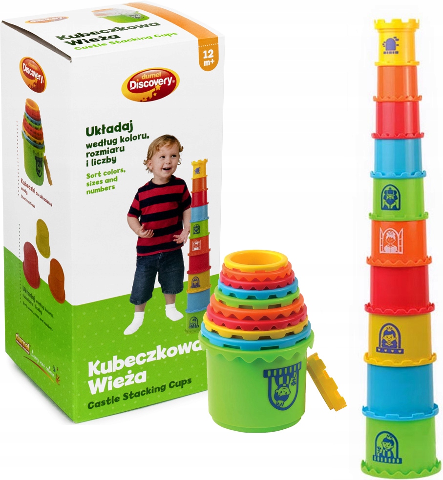 

Dumel Discovery Kubeczkowa wieża 55cm