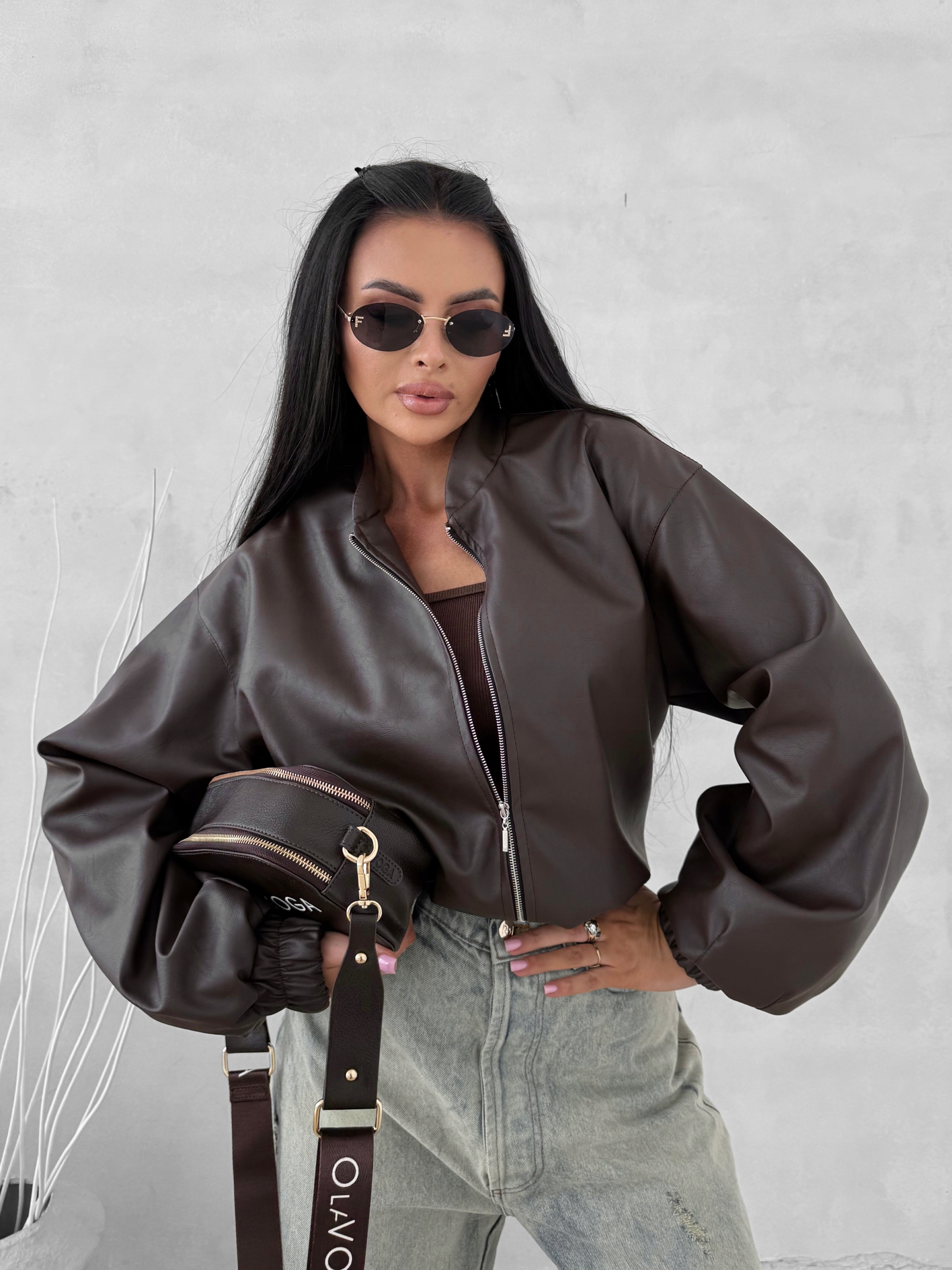 Dámská Bunda Soft Shadow O La Voga Čokoládová M