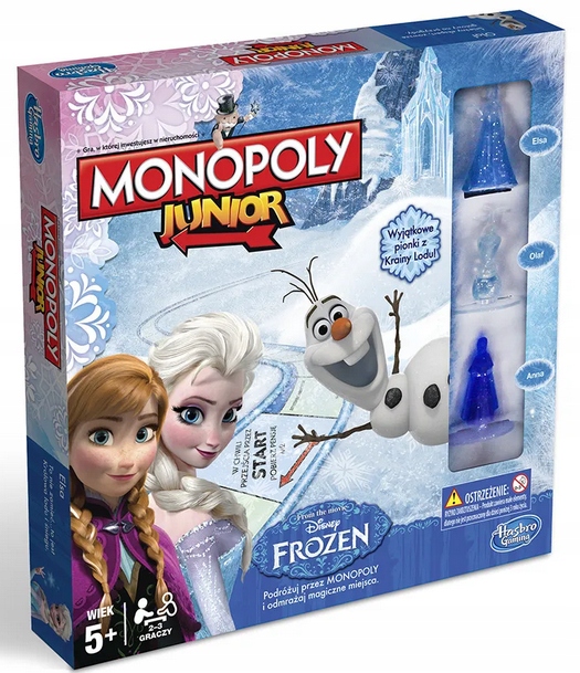 MONOPOLY JUNIOR FROZEN - KRAINA LODU
