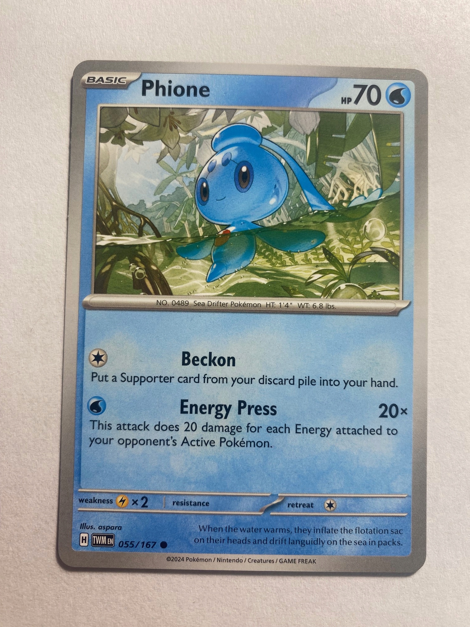 Twilight Masquerade 055/167 Phione